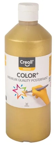 Temperové farby Creall - 500 ml - Zlatá