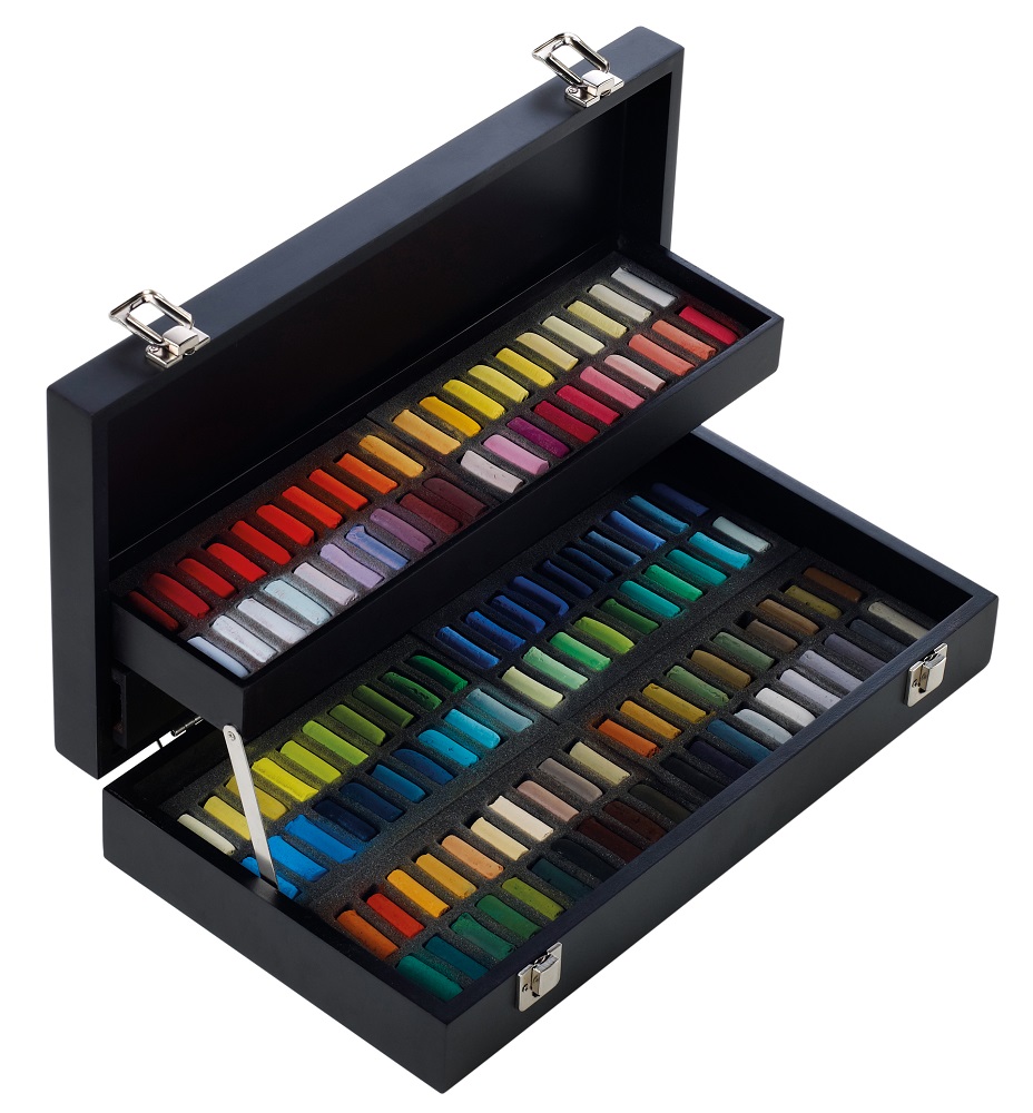 Suché pastely SENNELIER - Soft Pastels - ručne tvarované - farebná sada 120 ks