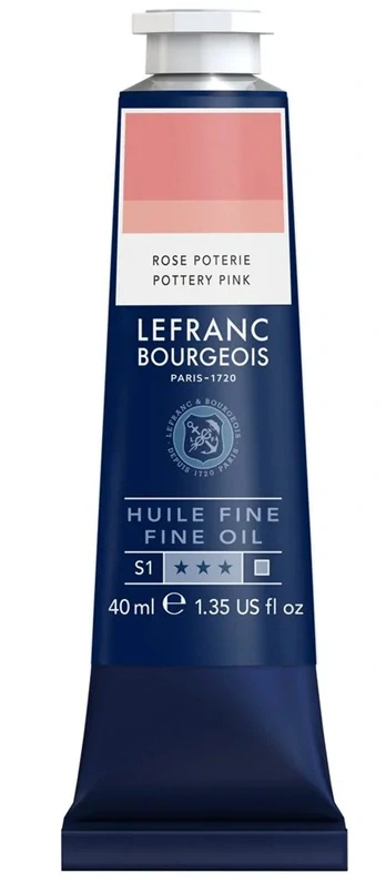 Olejová farba LEFRANC BOURGEOIS Fine - 40 ml v tube - 732 Tierra Rosa - Hrnčiarska ružová
