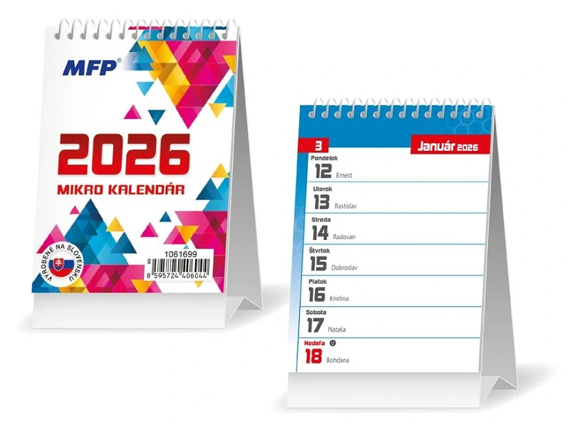 SK Kalendár 2026 - stolový - Mikro