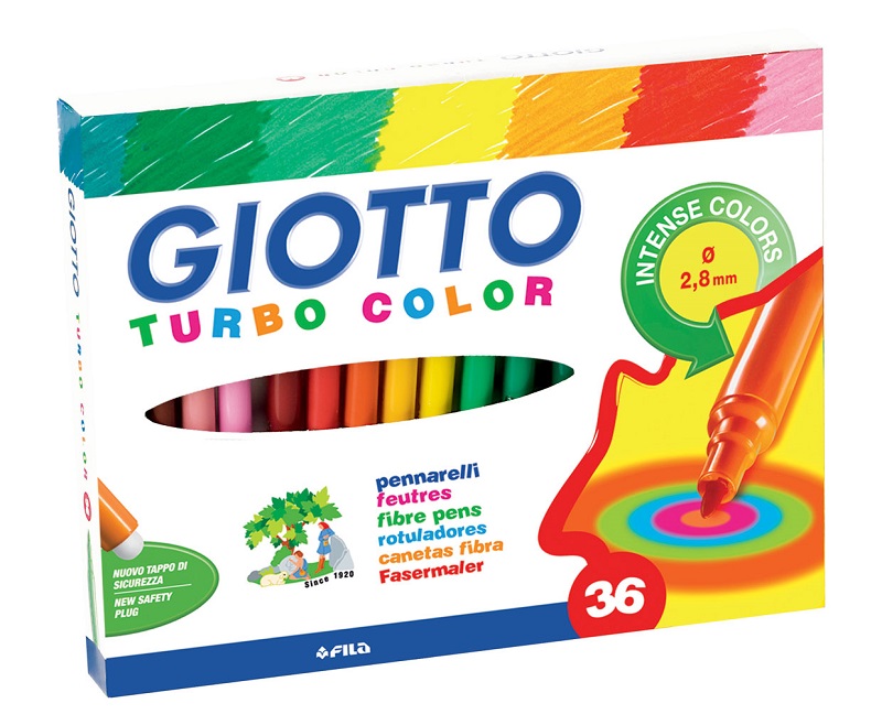 Fixky Fila Giotto - Turbo Color - 36 farieb