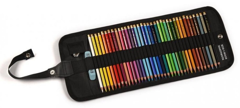 Umelecké farbičky KOH-I-NOOR POLYCOLOR - 36 ks - v rolovacom peračníku