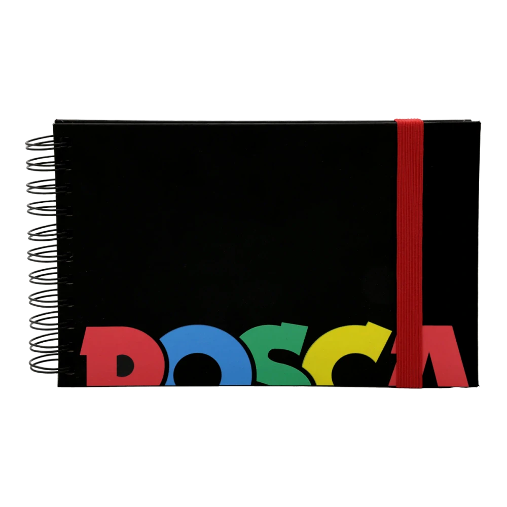 Skicár POSCA - A5 na šírku - 48 listov, mix 3 farieb, 100 g/m2