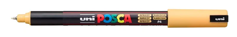 POSCA popisovač - PC-1MR - šírka stopy 0,7 mm - marhuľový P4