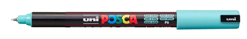 POSCA popisovač - PC-1MR - šírka stopy 0,7 mm - azúrový P6