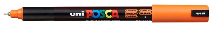 POSCA popisovač - PC-1MR - šírka stopy 0,7 mm - oranžová 4
