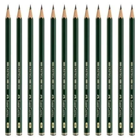 Grafitová ceruzka FABER CASTELL 9000 - rôzne stupne tvrdosti