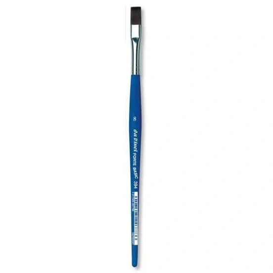 Plochý štetec DA VINCI Forte Basic - séria 394 - syntetický vlas - č.8