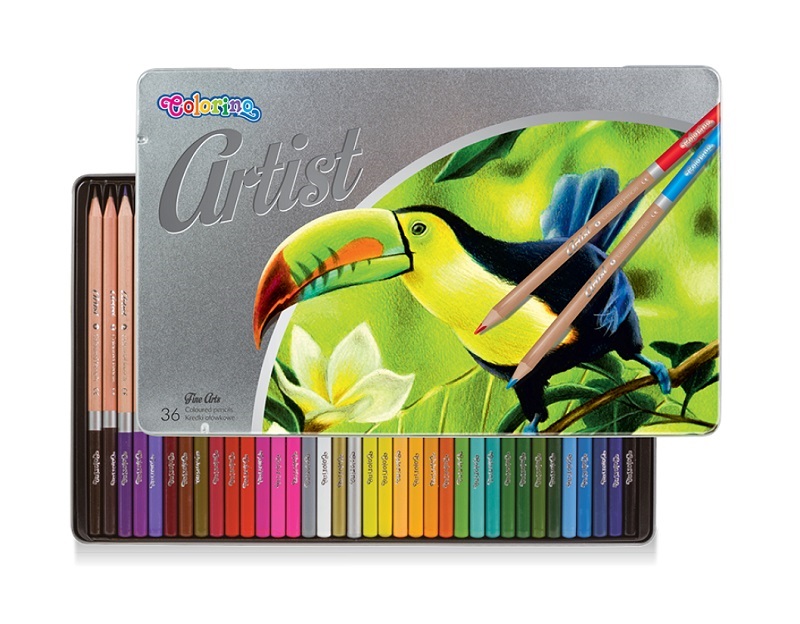Farbičky Colorino Artist - umelecké - 36 farieb