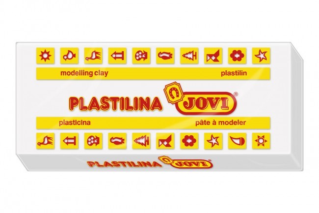 Plastelína JOVI - biela - 150 g