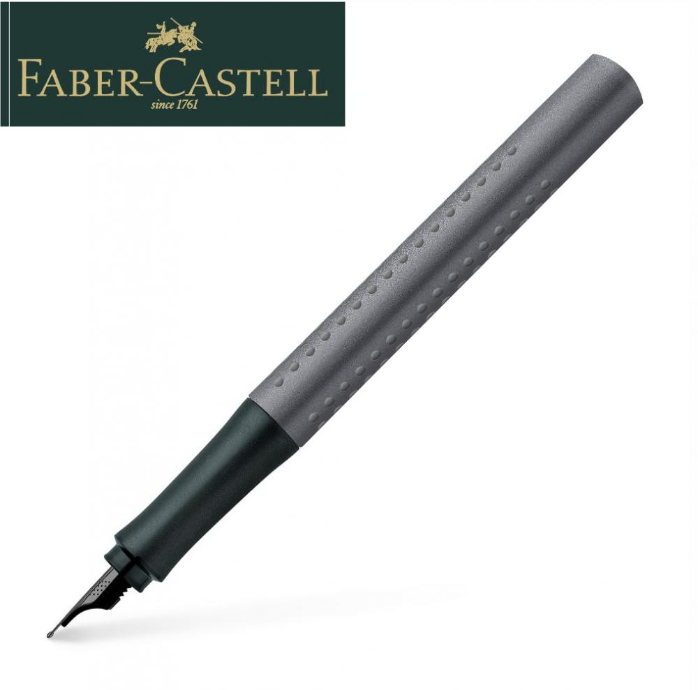 Sada Faber-Castell Grip Edition - Plniace Pero M + Guľôčkové Pero XB - antracitová