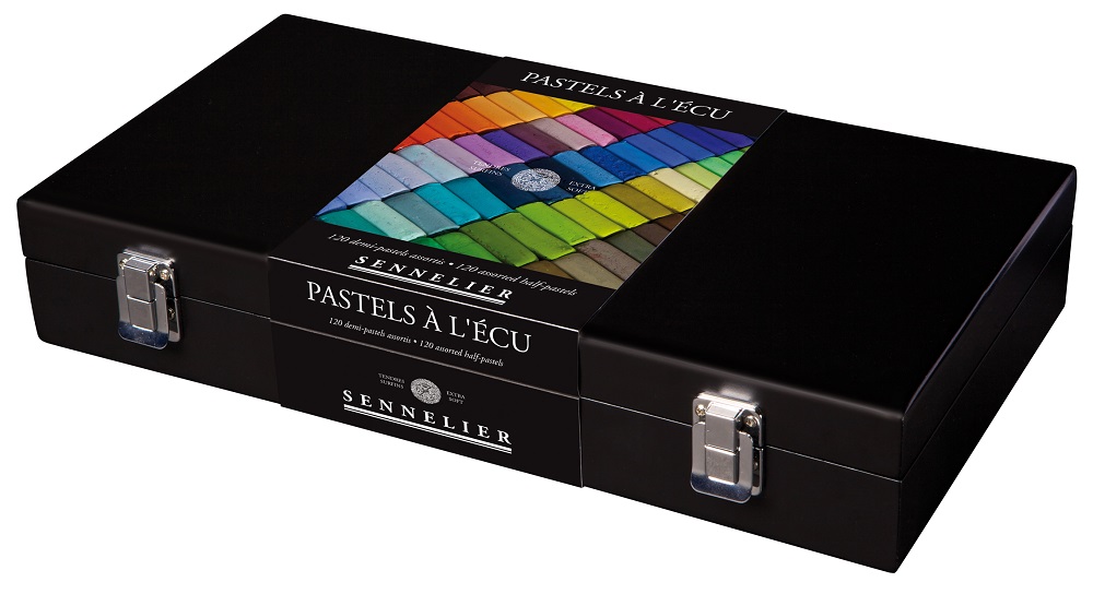 Suché pastely SENNELIER - Soft Pastels - ručne tvarované - farebná sada 120 ks