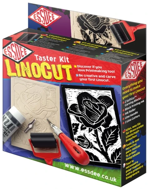 Kreatívna sada na linoryt ESSDEE Linocut Taster Kit
