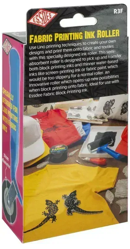 Valček na linoryt ESSDEE textil - 100 mm