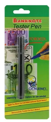 Popisovač tester na bankovky - testovacia fixa 3500