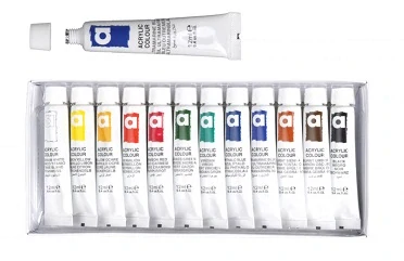 Akrylové farby ARTIX - sada -  12x12ml