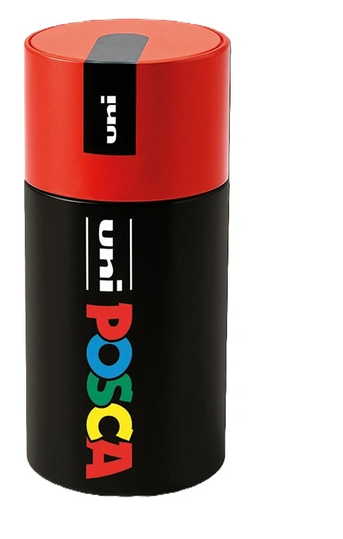 POSCA - sada popisovačov v plechovej dóze -  PC-3M, PC-5M, PC-5BR, mix farieb (13 ks)