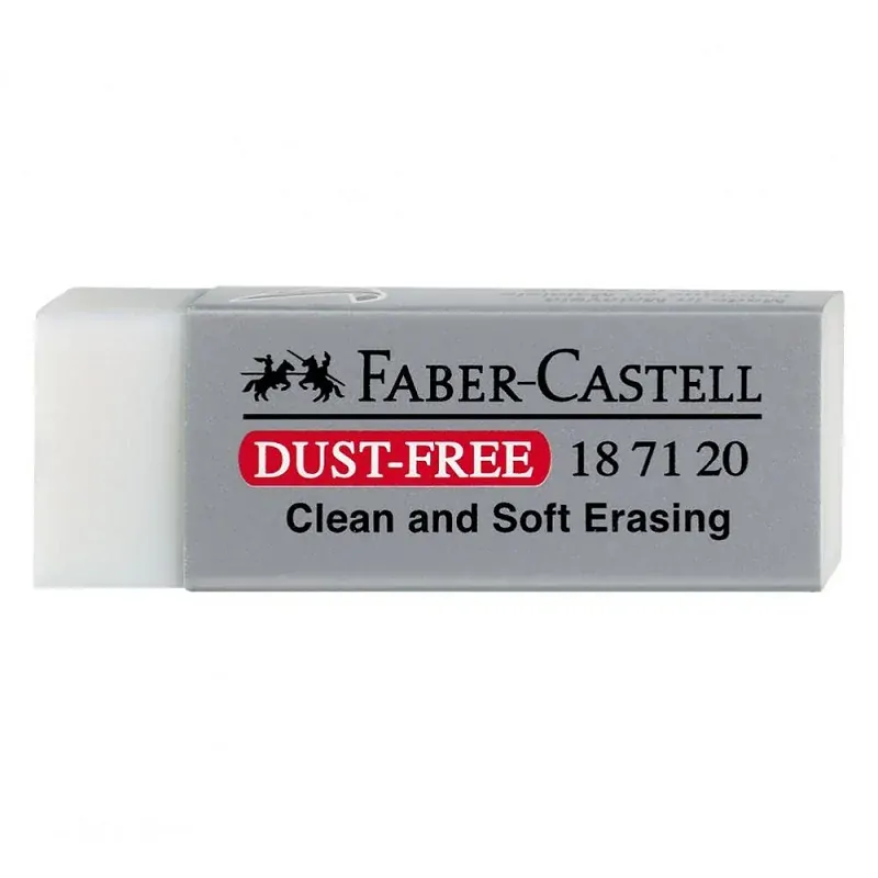 Guma FABER-CASTELL - Dust-Free - biela