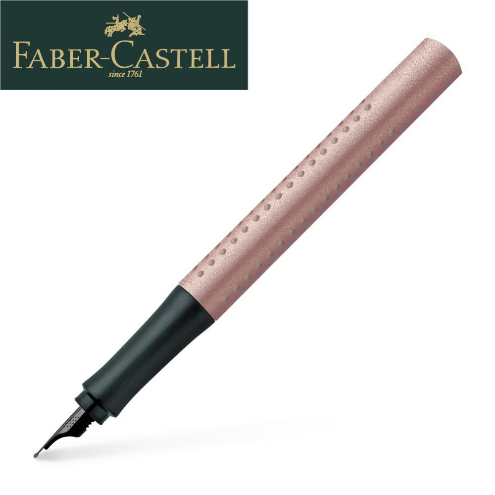 Sada Faber-Castell Grip Edition - Plniace Pero M + Guľôčkové Pero XB - medená