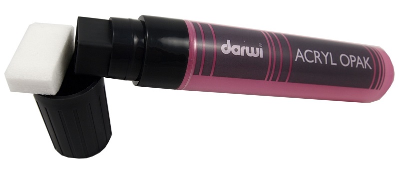 Marker DARWI - ACRYL OPAK - 25 ml - Hrot 15 mm - rôzne farby