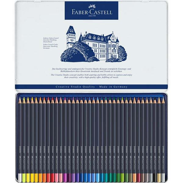 Farbičky FABER-CASTELL Goldfaber - permanent - 36 ks