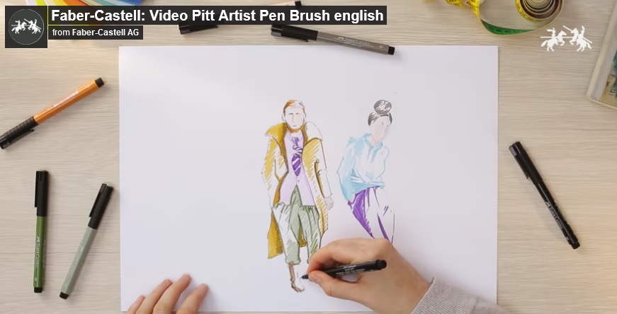 Umelecké popisovače Faber-Castell PITT Studio box - sada 24 farieb