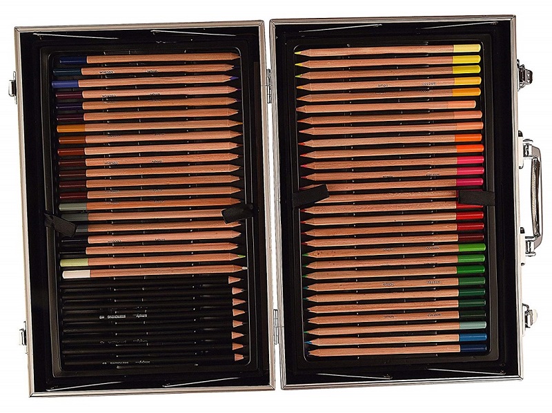 D&R SIMPLY Complete Artist Kit - Veľká umelecká sada - 122 ks v kovovom kufríku