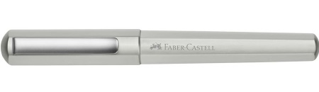 Plniace pero Faber-Castell Hexo - F - strieborné matné