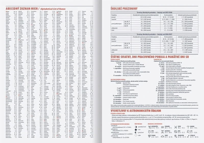Diár Manager 2026 - A5 denný - bordový