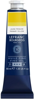 Olejová farba LEFRANC BOURGEOIS Fine - 40 ml v tube - 153 Primary Yellow - Žltá základná