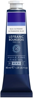 Olejová farba LEFRANC BOURGEOIS Fine - 40 ml v tube - 043 Ultramarine - Ultramarín