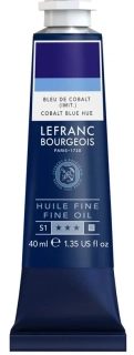 Olejová farba LEFRANC BOURGEOIS Fine - 40 ml v tube - 064 Cobalt Blue Hue - Kobaltová modrá (imitácia)