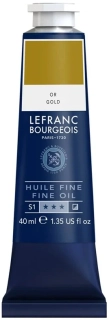 Olejová farba LEFRANC BOURGEOIS Fine - 40 ml v tube - 700 Gold Hue - Zlatá