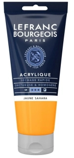Akrylová farba LEFRANC BOURGEOIS Fine - 80 ml v tube - 194 Žltá Sahara