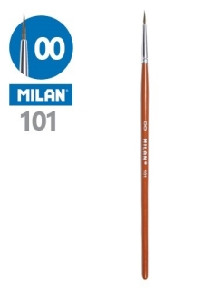 Guľatý štetec MILAN - 101 - č. 00
