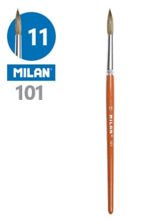 Guľatý štetec MILAN - 101 - č. 11