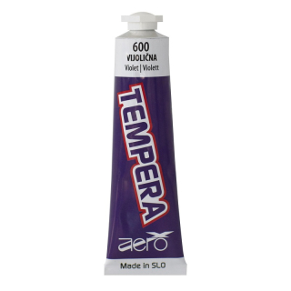 Temperová farba TEMPERA AERO - Fialová 600 - 42 ml 