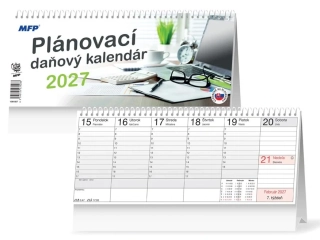SK Kalendár 2027 - stolový - plánovací daňový