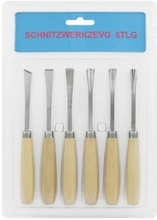 Umelecké rydlá - 6 ks