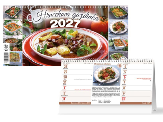 SK Kalendár 2027 stolový Hrnčeková gazdinka