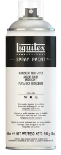 LIQUITEX akrylový sprej 400 ml - strieborná - 0239
