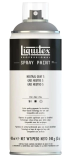 LIQUITEX akrylový sprej 400 ml - neutrálna sivá 5 - 5599