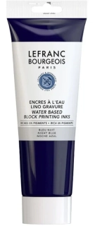 Farba na linoryt Lefranc Bourgeois - 250 ml - nočná modrá
