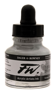 Akrylový Tuš DALER ROWNEY - 053 Cool Grey - 29,5 ml