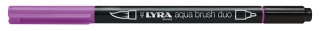 Marker LYRA - Aqua Brush Duo - 035 Red Violet - obojstranný