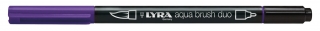 Marker LYRA - Aqua Brush Duo - 038 Violet - obojstranný