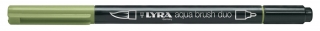 Marker LYRA - Aqua Brush Duo - 068 Chrome Green - obojstranný