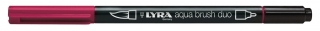 Marker LYRA - Aqua Brush Duo - 093 Burnt Carmine - obojstranný