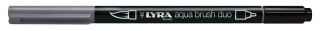 Marker LYRA - Aqua Brush Duo - 096 Cold Grey Silver - obojstranný