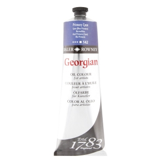 Olejová farba D&R Georgian - Primary Cyan 142 - 38 ml